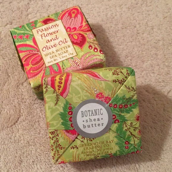 Passion Flower Olive Oil  Shea Butter Soap 1.9 oz - Picture 3 of 7